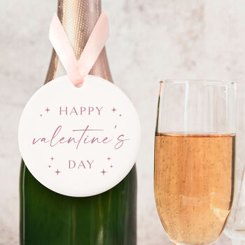 Valentines Day Stars Bottle Tag – Custom Keepsake Gift, 5 of 12