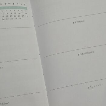 2026 Candy Stripe A5 Diary, 2 of 2