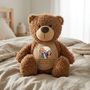 Personalised Photo Comfort Keepsake Teddy Bear Brown, thumbnail 7 of 7