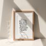 Personalised New Home Poetry Print, thumbnail 3 of 4