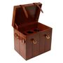 Leather Trunk For Wine Storage With Integral Wine Rack, thumbnail 5 of 5