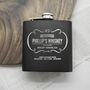 Personalised Whiskey Vintage Hip Flask, thumbnail 8 of 12