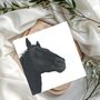 Horse Greeting Card For Equestrian Lovers, thumbnail 2 of 6