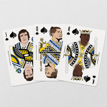 Leeds Playing Cards | Gift For Football Fans, 7 of 10