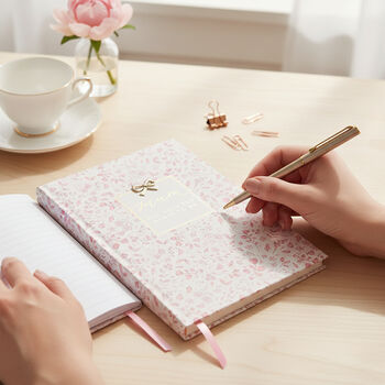 Mum ‘You Mean The World To Me’ Notebook And Pen Gift Set, 3 of 5