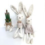 Personalised Soft Toy Hare, thumbnail 1 of 4
