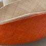 Large Brim Fold Up Straw Hat, thumbnail 6 of 6