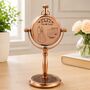Personalised 7th Anniversary Gift Copper Desk Clock, thumbnail 4 of 12