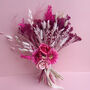 Hot Pink Dried And Artificial Flower Bouquet, thumbnail 3 of 4