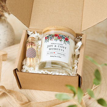 Christmas Candle Gift With Name, 3 of 4