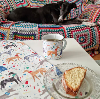 Sighthound Celebration Tea Towel, 2 of 5