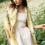 Yellow Cybele Narrative Square Scarf, thumbnail 1 of 9