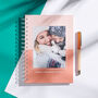 Personalised Colour Block Photo Notebook, thumbnail 1 of 9