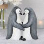 Valentines Gift For Couples Penguin Partners For Life Ornament, thumbnail 5 of 7