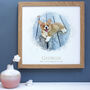 Personalised Dog Watercolour Portrait Framed Print, thumbnail 4 of 6