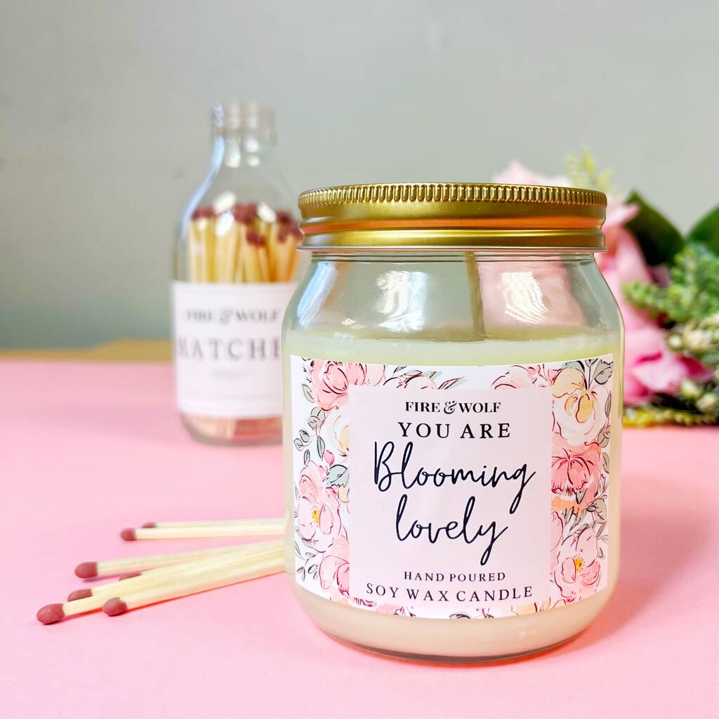 Blooming Garden Candle 