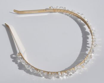Crystal Gemstone Headband Hairband Choice Of Crystals, 7 of 10