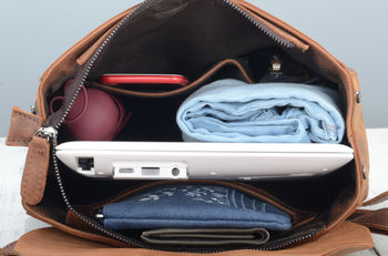 Minimalist Leather Backpack For Ladies, 10 of 12