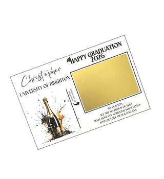Personalised Graduation Gift Envelope To Hold Voucher, Money Or Scratchcard, 4 of 4
