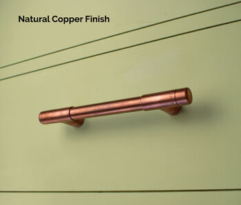 Copper Pull T Bar Door Handle Cabinet Hardware, 8 of 8