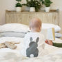 Bunny Rabbit Baby Sleepsuit, thumbnail 1 of 10