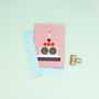 Graphic Cake Happy Birthday Card, thumbnail 1 of 2