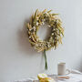 Natural Dried Flower Wreath, thumbnail 3 of 3