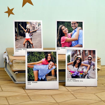 Personalised Metal Photo Prints, Set Of Four, 5 of 8