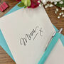 'Mum' Mothers Day Letterpress Card, thumbnail 1 of 3