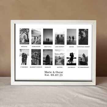 Personalised Large Anniversary Photo Frame, 2 of 3