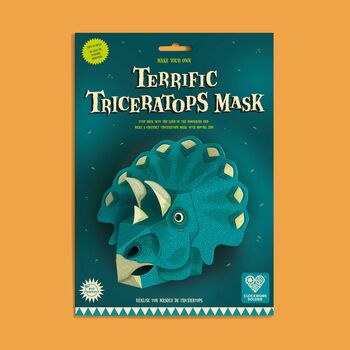 Make Your Own Triceratops Mask, 2 of 4
