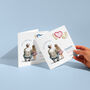 Daddy's Princess Pink Heart Balloon Father's Day Card, thumbnail 3 of 5