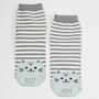 Personalised Cat Stripe Socks, thumbnail 3 of 4