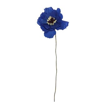Peony Paper Flower, Blue, 2 of 3