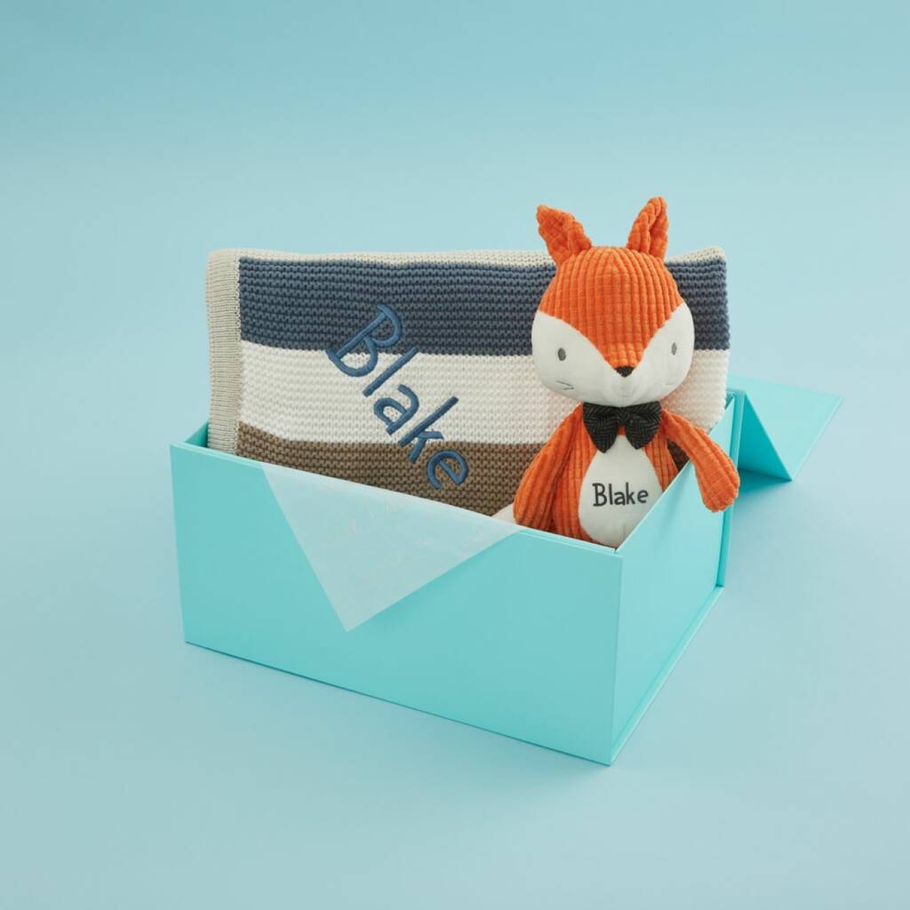 m&s fox soft toy