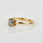 0.62ct Round Grey Diamond Ring, thumbnail 2 of 4