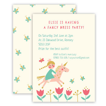 Personalised Children's Birthday Party Invitations, 3 of 9