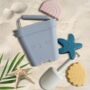 Soft Food Grade Silicone Bucket And Spade Beach Set, thumbnail 1 of 6