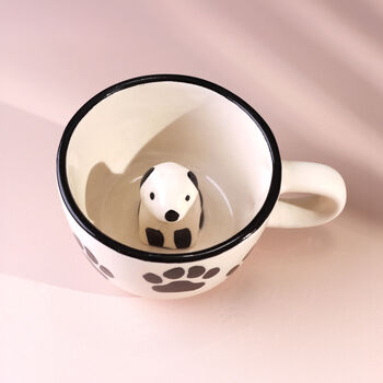 G Decor Handmade And Hand Painted Paw Print Doggy Mug Collection, 3 of 4