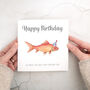 Goldfish Birthday Card, thumbnail 1 of 4