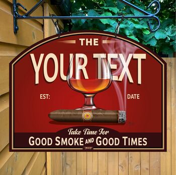 Smoke Inn, Custom Designed Bar Sign By Two Fat Blokes, 8 of 12