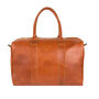 Personalised Buffalo Leather Cortes Compact Holdall, thumbnail 5 of 9