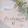 The Big Day Bridesmaid Gift Set Canvas Bag, thumbnail 4 of 4