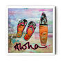 Aloha Surfboard Print, thumbnail 1 of 5