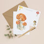 Mushrooms And Toadstools Illustrated Notelet Set, thumbnail 7 of 7