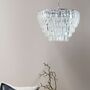 Lucia Cut Glass Chandelier, thumbnail 2 of 2