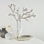 Personalised Silver Cat Jewellery Tree, thumbnail 2 of 11