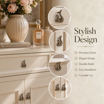 Ocean Muse Mermaid Cabinet Knob, 8 of 8