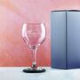 Personalised 90 Years Young Gin Glass For Grandma, thumbnail 3 of 8