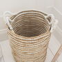 Striped Wicker Baskets, thumbnail 3 of 5